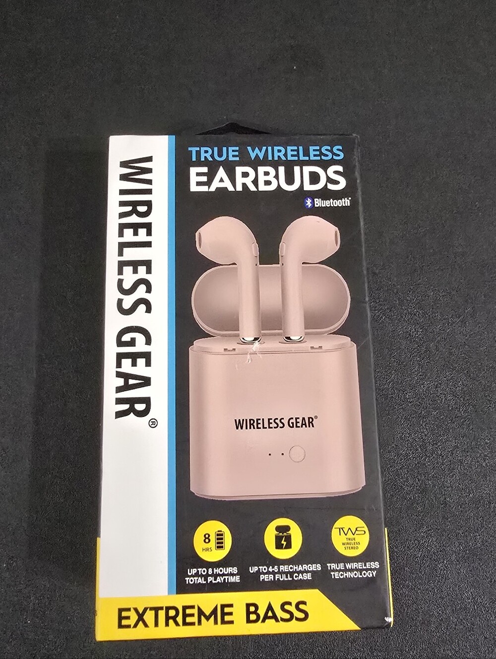 New Wireless Gear True Wireless Earbuds With Case